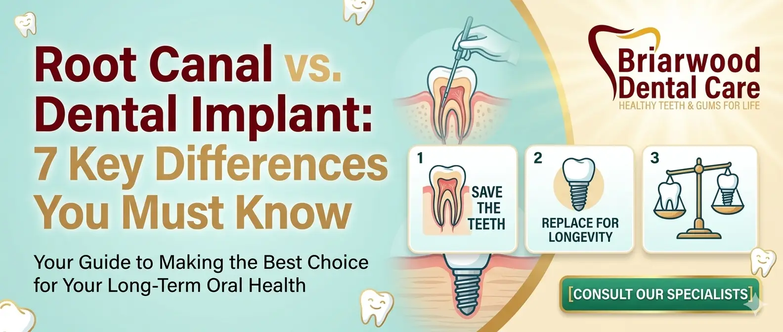 Root Canal vs Implant: 7 Key Differences You Must Know